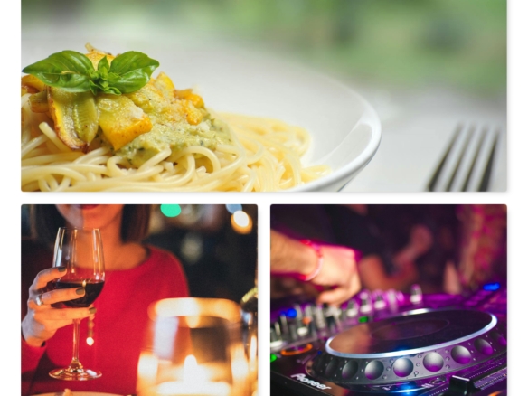 Food image collage