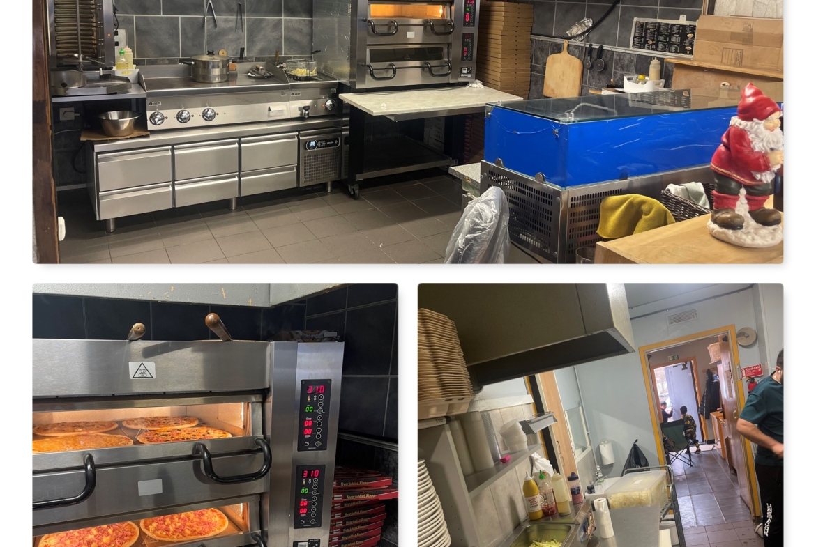Restaurang Kitchen view