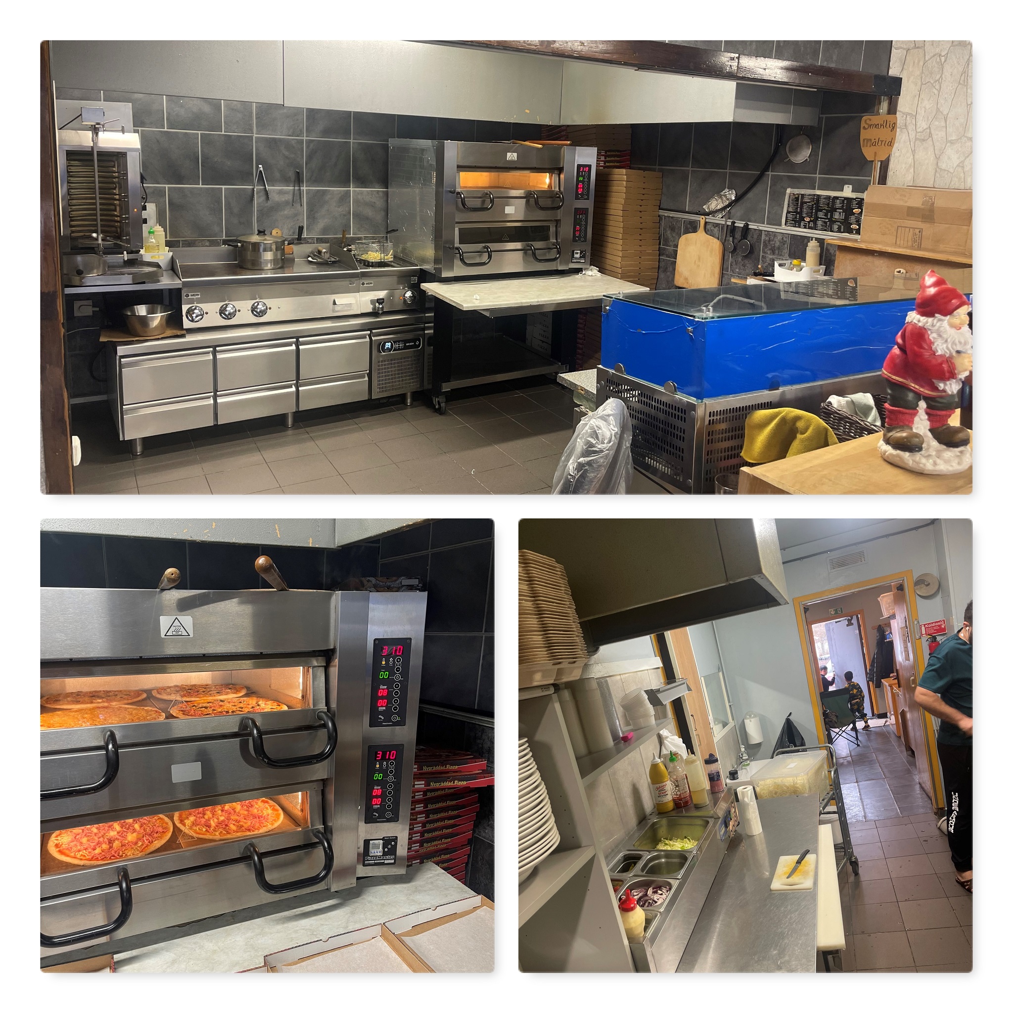 Restaurang Kitchen view