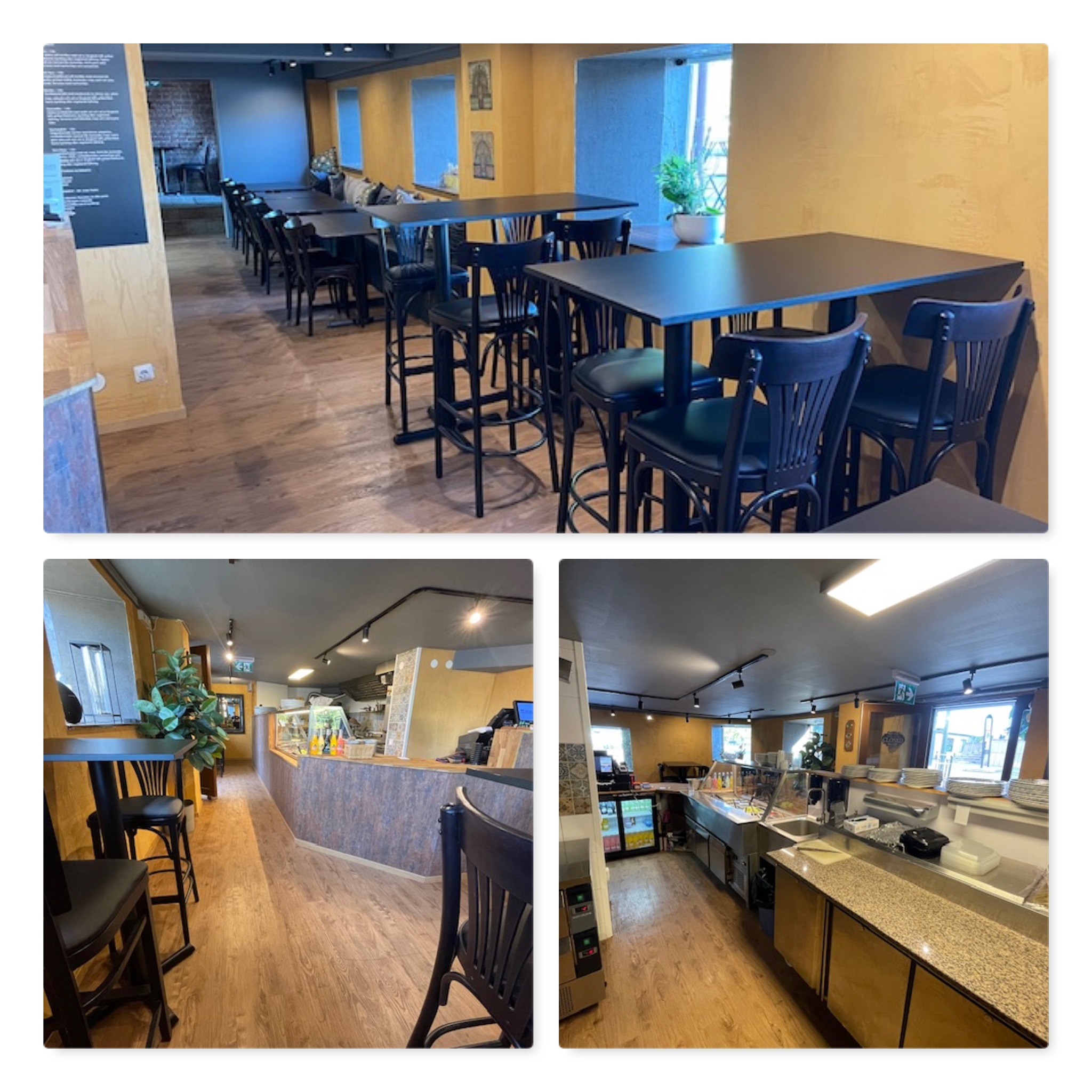 Guest hall in restaurant