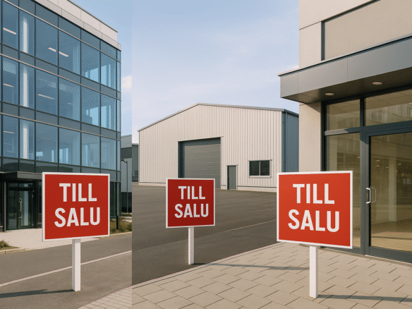 Fastigheter till salu svenska kommersiella fastigheter inklusive kontorsbyggnader, industrilokaler och handelsfastigheter för investerare