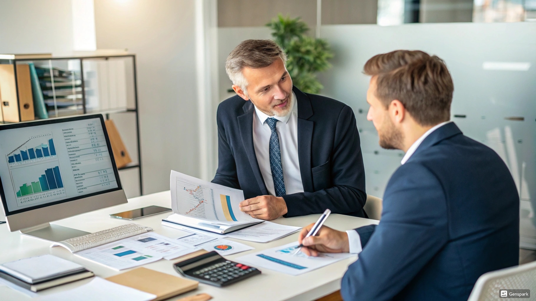 Professionellt affärsmöte om franchise-försäljning och värdering med franchiseavtal och finansiella dokument - Franchisetagare som vill sälja 2025 från Mäklarjouren