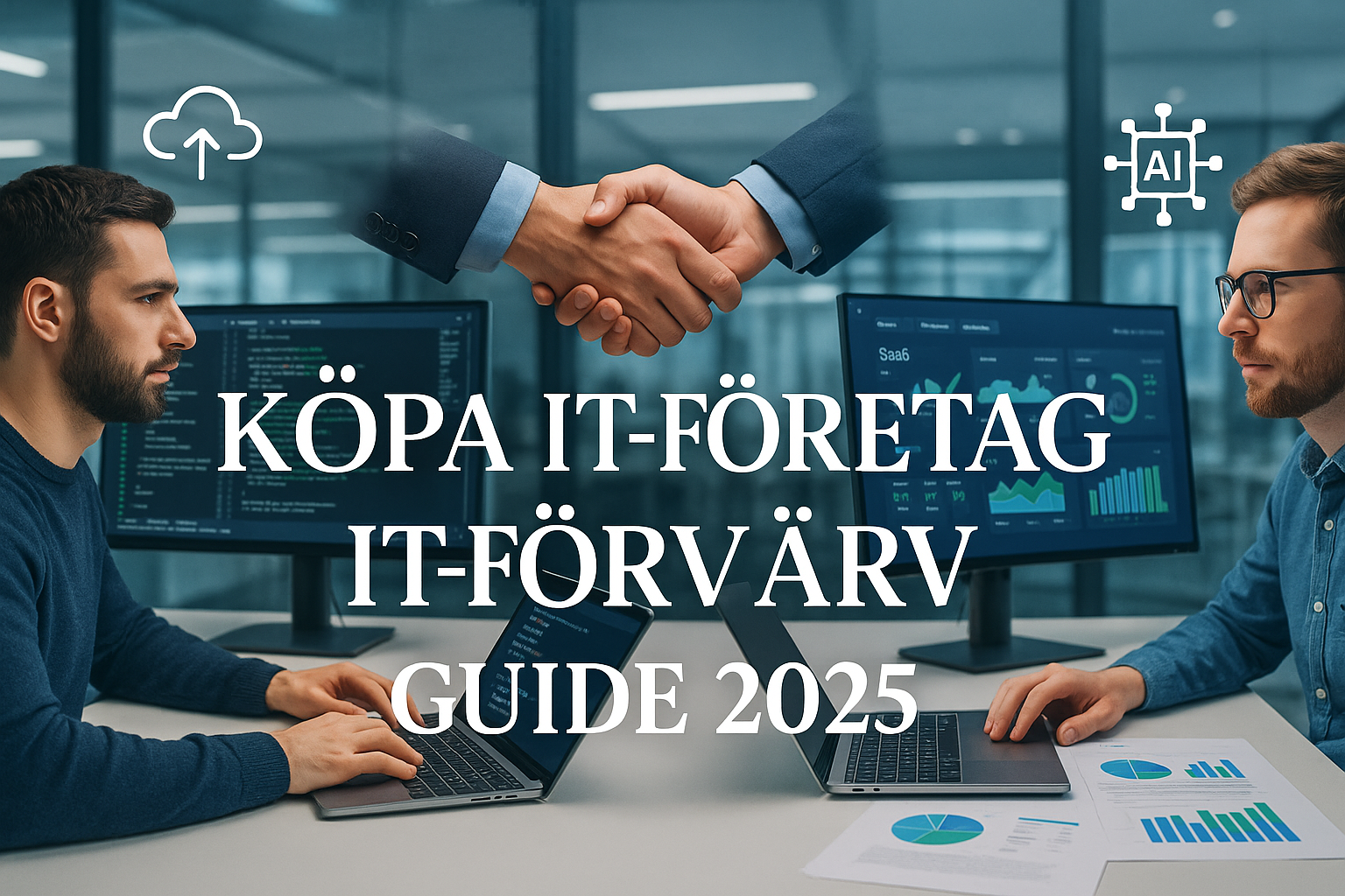 köpa IT-företag och genomföra techförvärv