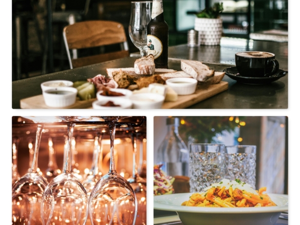 Bar och bistro i Göteborg modern interiör och restaurangmiljö