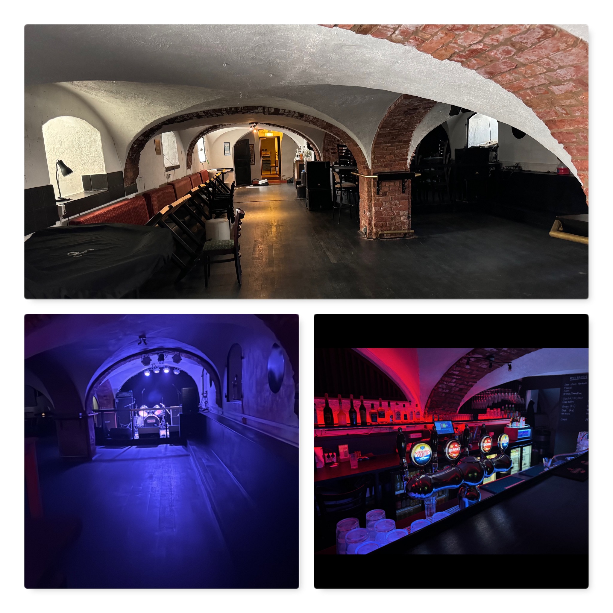 Bar och nattklubb i Norrköping interiör med gäster och modern miljö
