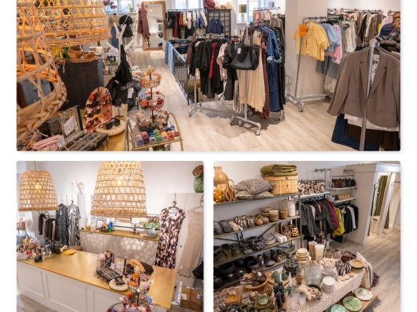 butik till salu Södertälje kläder inredning
