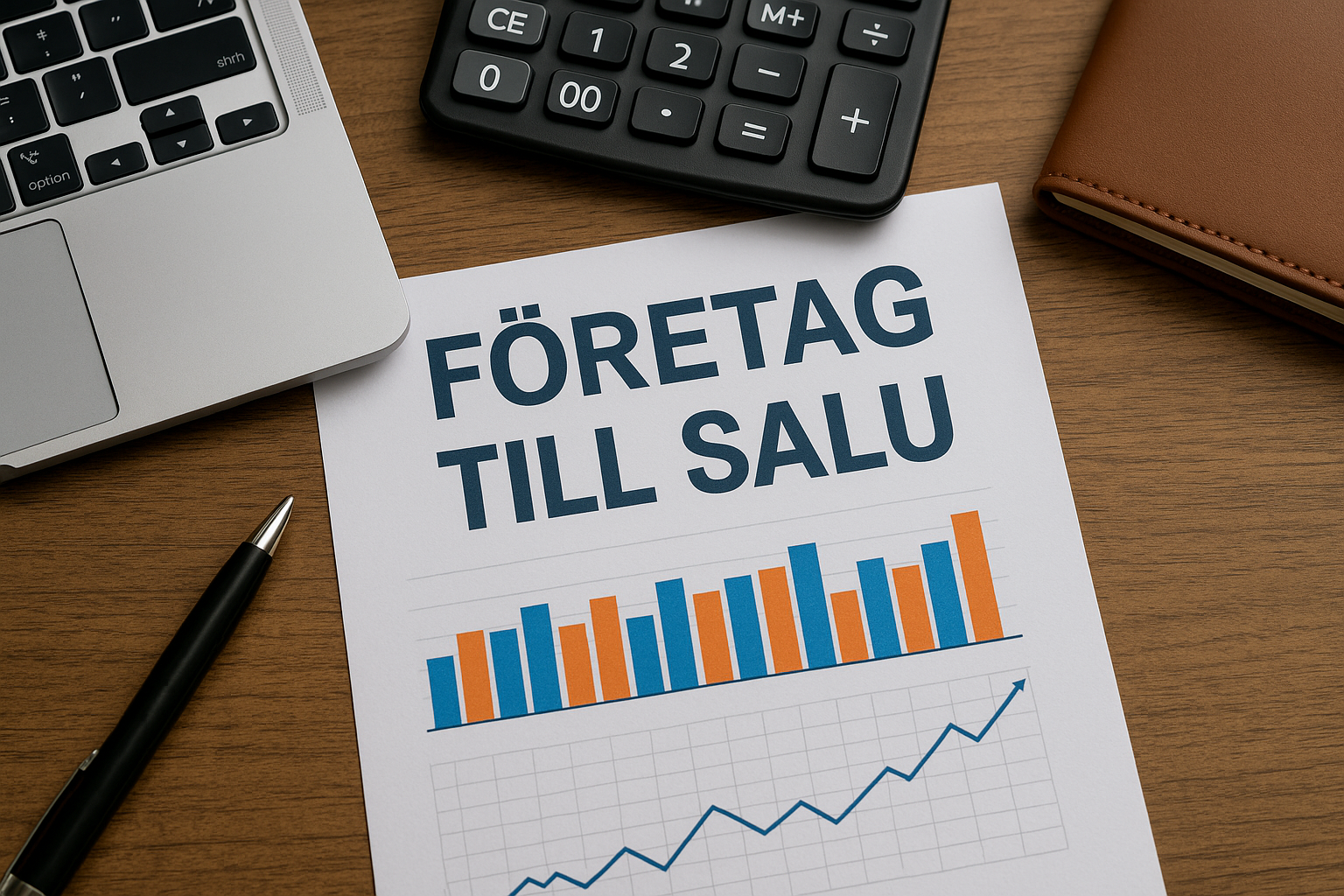 Företag till salu och strategiskt företagsköp genom företagsmäklare