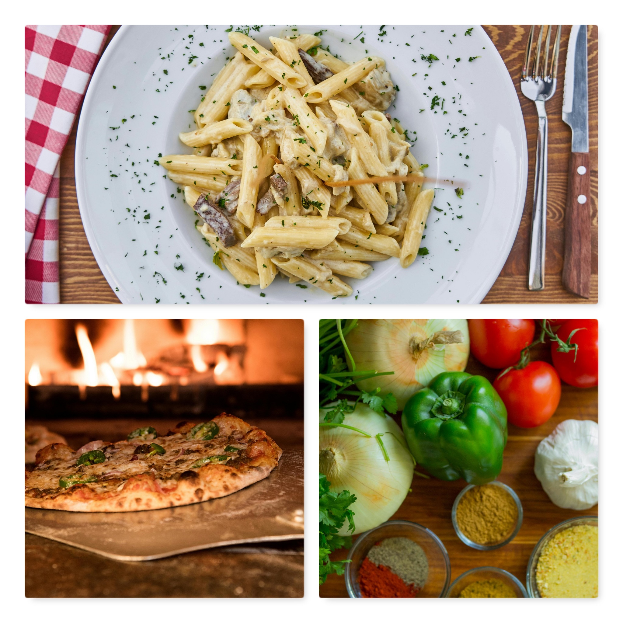 Restaurang italiensk restaurang Visby innergård uteservering stenvalv